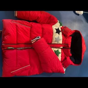 Mini Boden boys puffy coat